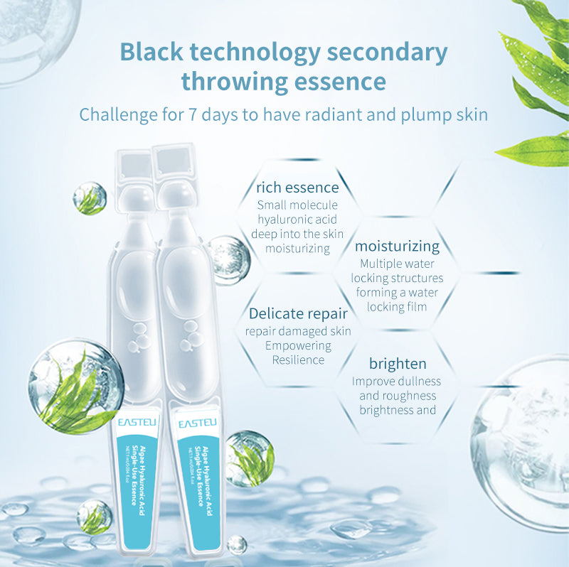 Seaweed Hyaluronic Acid Hydrating Serum — 30 Single-Use Ampoules